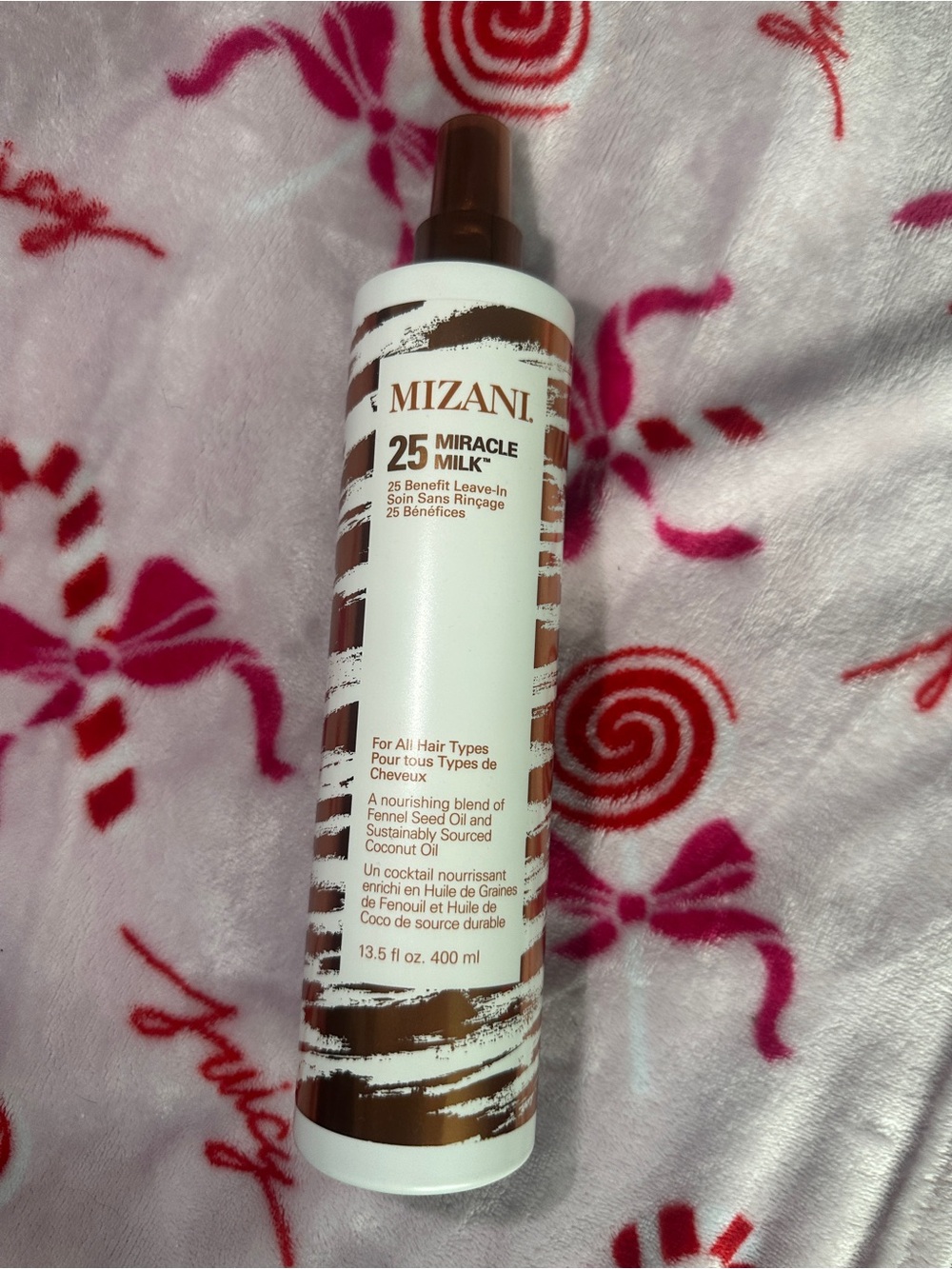 Mizani 25 Miracle Milk Leave-In Conditioner Spray - White & Brown